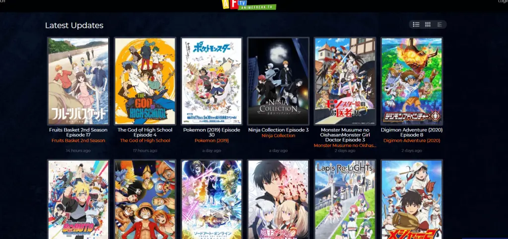 Contoh Anime HD Kualitas Tinggi Gambar anime berkualitas tinggi yang sedang streaming