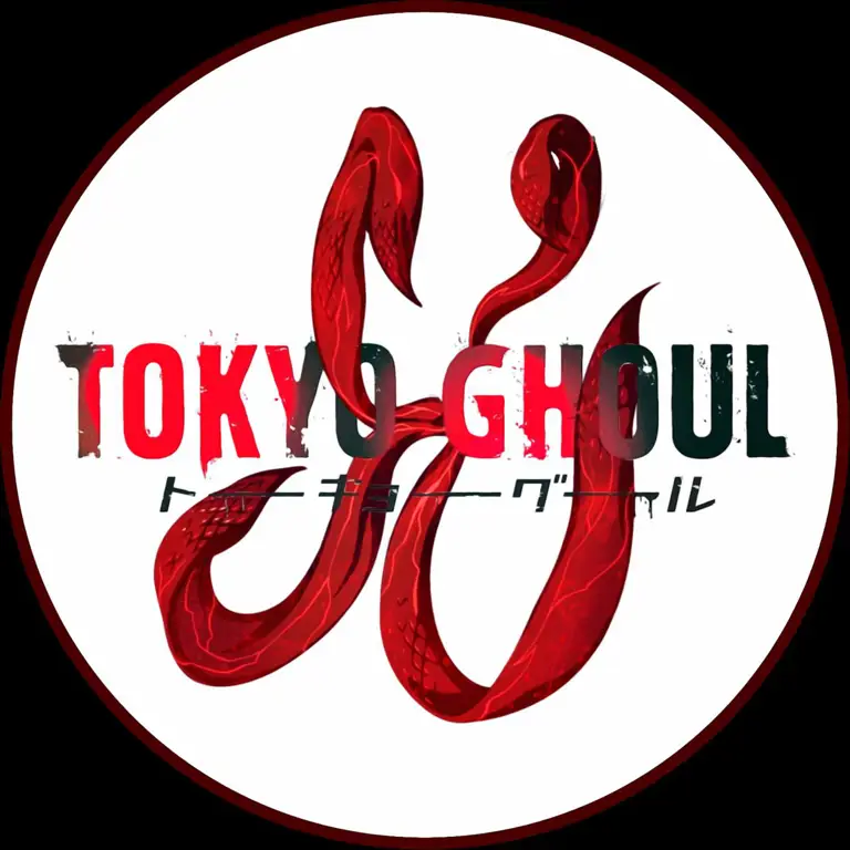 Logo resmi anime Tokyo Ghoul Logo Anime Tokyo Ghoul