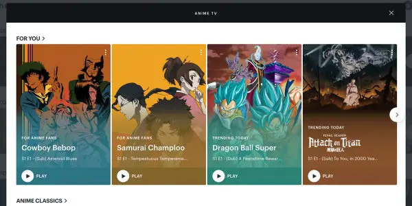 Memilih Layanan Streaming Anime yang Tepat Berbagai layanan streaming anime