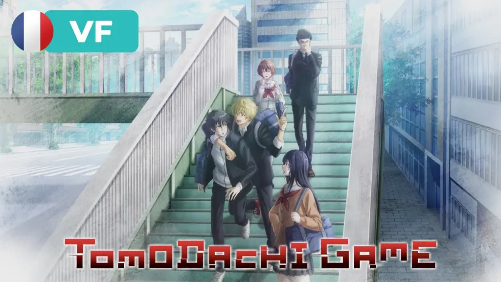 Tantangan-tantangan yang harus dihadapi para sahabat Adegan-adegan permainan dalam anime Tomodachi Game