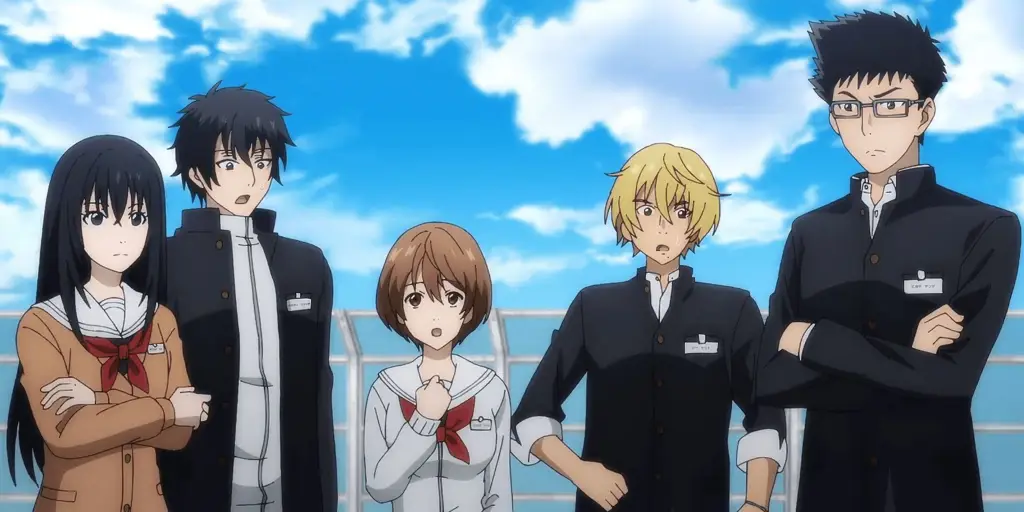 Momen menegangkan dalam Tomodachi Game Adegan menegangkan dalam anime Tomodachi Game