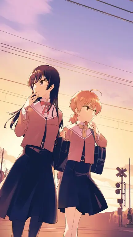 Kualitas Gambar Anime Yuri yang Memukau Ilustrasi anime Yuri dengan kualitas tinggi