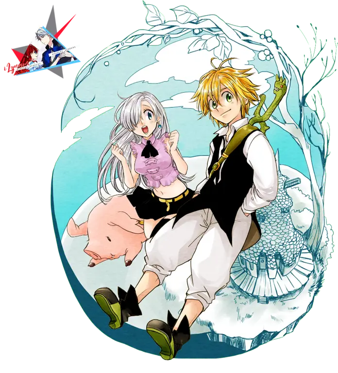 Pemandangan Dunia Britannia Gambar pemandangan di dunia Nanatsu no Taizai