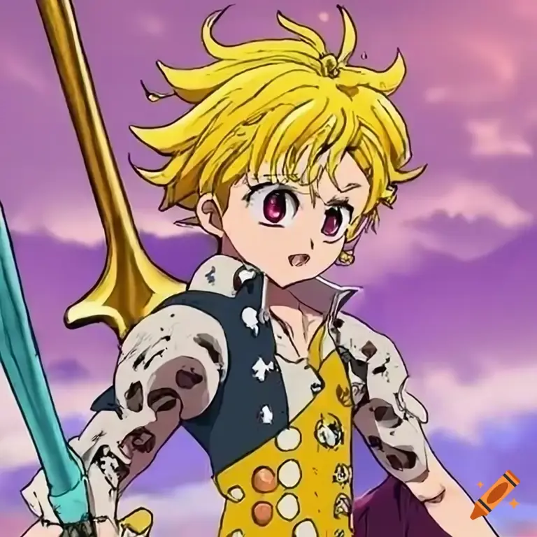 Poster anime Nanatsu no Taizai Gambar utama anime Nanatsu no Taizai