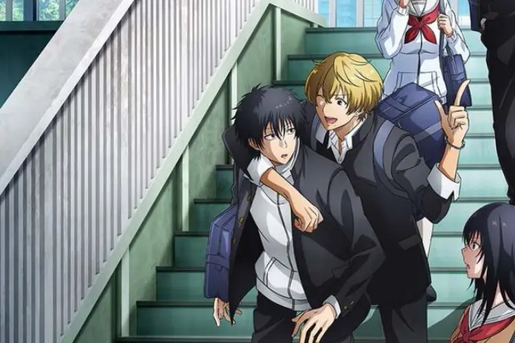 Visual Kunci Anime Tomodachi Game Visual kunci anime Tomodachi Game yang menampilkan para karakter utama