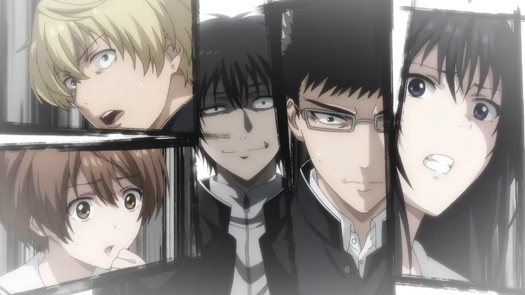 Permainan dalam Tomodachi Game Screenshot dari permainan dalam anime Tomodachi Game