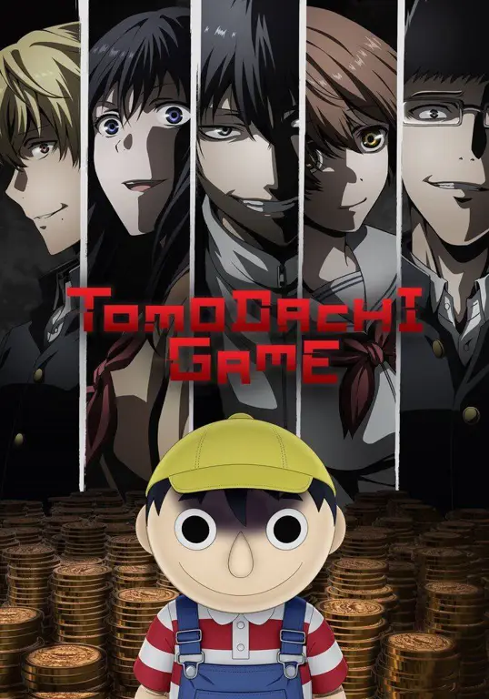 Poster Anime Tomodachi Game Gambar utama anime Tomodachi Game