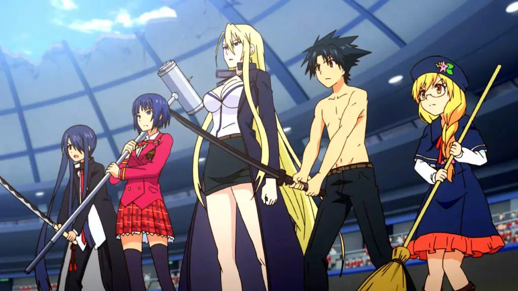 Poster Anime UQ Holder Gambar utama anime UQ Holder