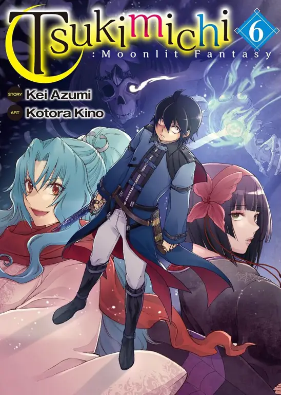 Para Karakter dalam Anime Gambar para karakter dalam anime Tsuki ga Michibiku Isekai Douchuu