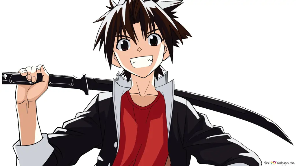 Touta Konoe Gambar Touta Konoe, karakter utama dalam anime UQ Holder