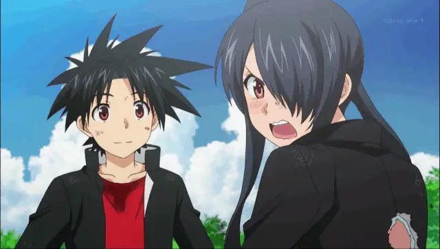 Adegan Aksi UQ Holder Adegan aksi dalam anime UQ Holder