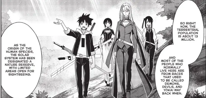 Adegan aksi Touta yang epik Adegan aksi Kiyama Touta di anime UQ Holder!