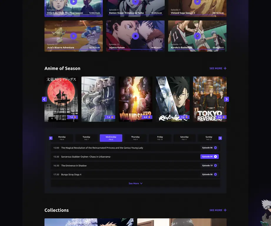 Beberapa platform tempat Anda bisa menonton anime ini Logo berbagai platform streaming anime