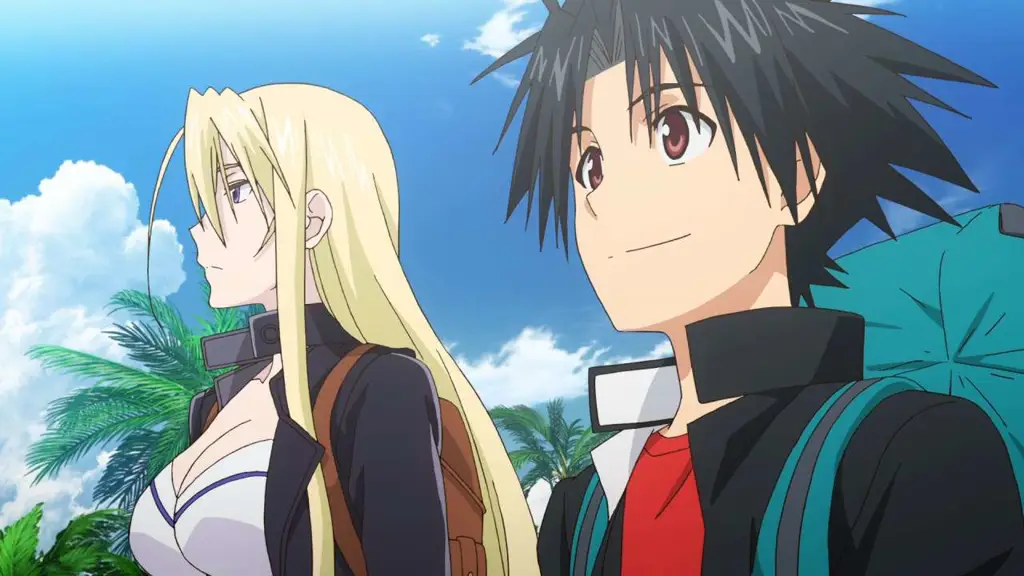 Visual Kunci Anime UQ Holder Visual kunci anime UQ Holder menampilkan karakter utama dan latar belakang yang menarik.