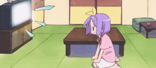 Menikmati Anime dengan Kualitas Terbaik Gambar karakter anime menonton TV