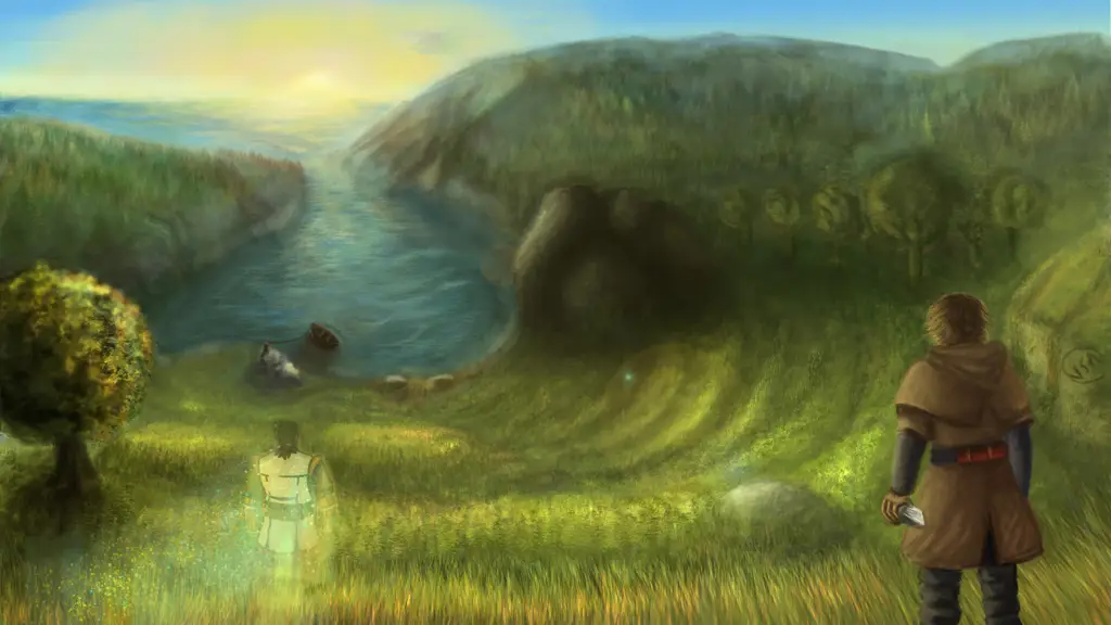 Pemandangan Menakjubkan Dunia Vinland Saga Gambar pemandangan indah di Vinland Saga