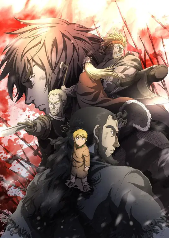 Keindahan Islandia dalam Vinland Saga Pemandangan indah di Islandia, latar anime Vinland Saga.