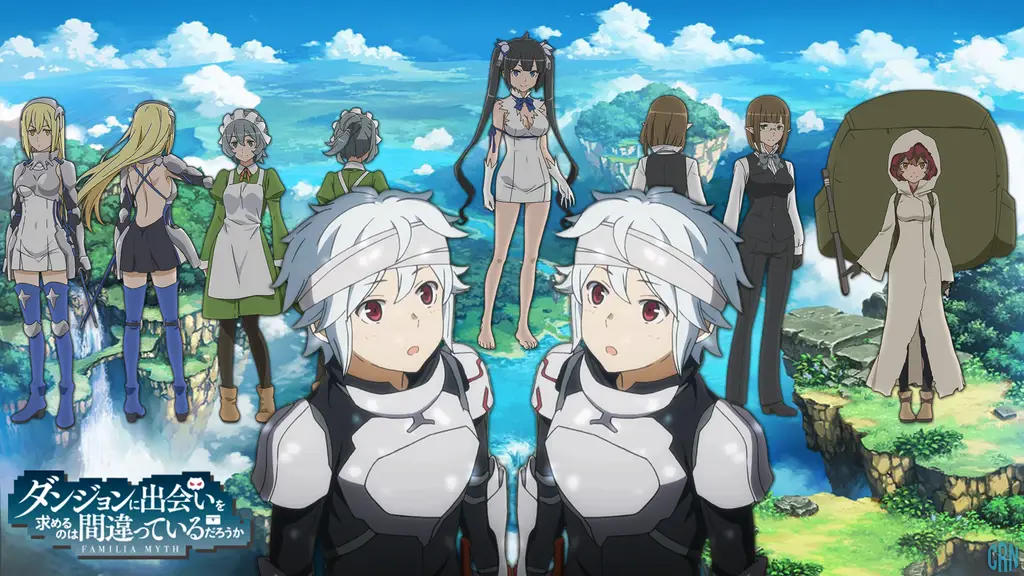 Para karakter Danmachi berkumpul Kelompok karakter Danmachi