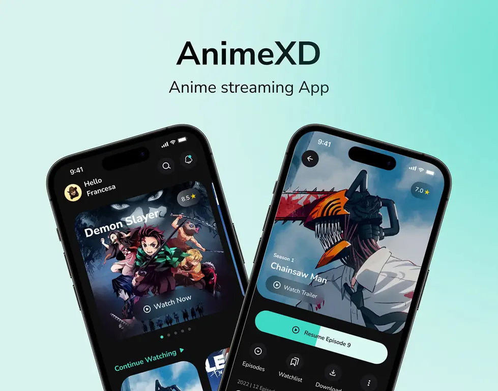 Contoh antarmuka aplikasi streaming anime dewasa yang nyaman digunakan Antarmuka aplikasi streaming anime dewasa
