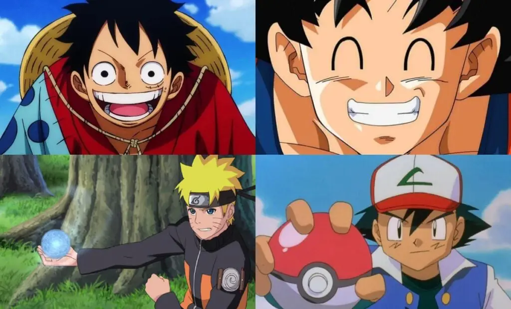 Koleksi karakter anime favorit Berbagai karakter anime populer