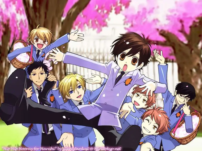 Menikmati Anime Tanpa Iklan Ilustrasi karakter anime menonton televisi