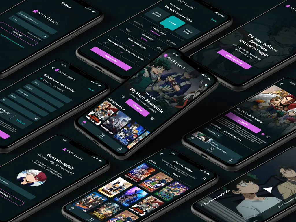 Contoh antarmuka aplikasi streaming anime dewasa yang mudah digunakan Antarmuka aplikasi streaming anime dewasa