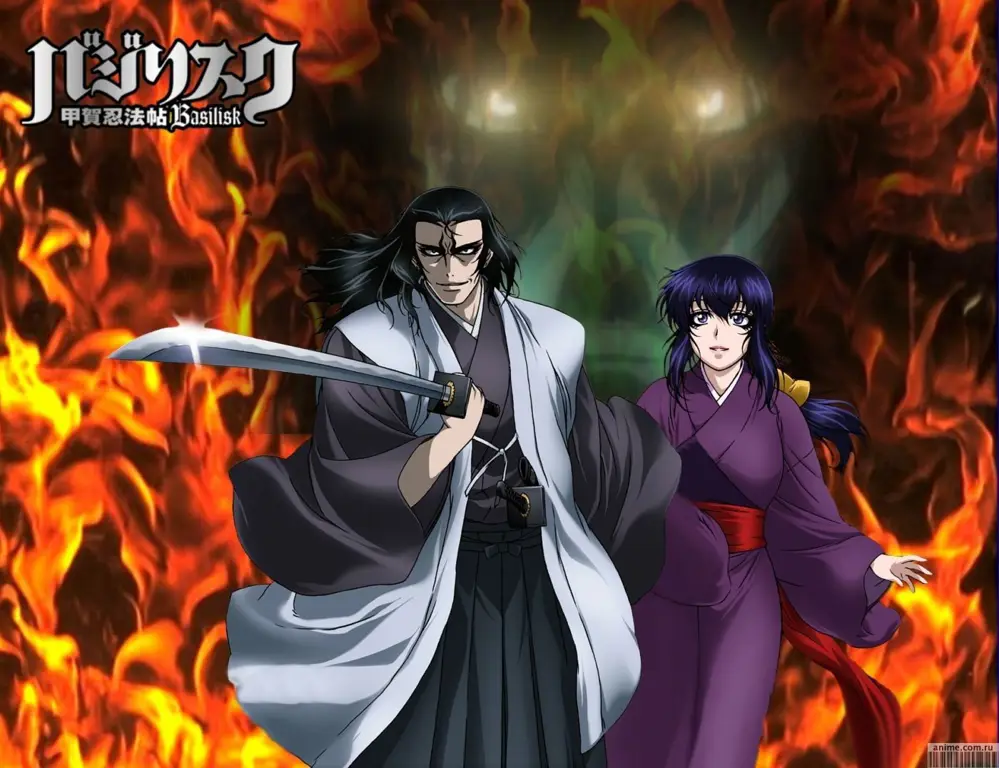 Download Anime Basilisk: Pilihan Kualitas dan Resolusi