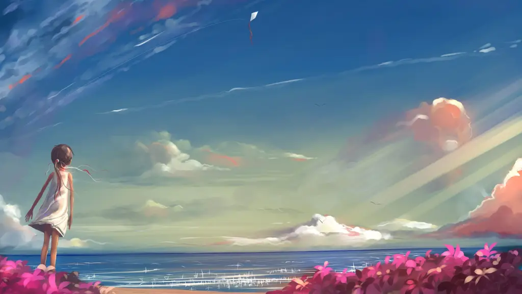 Anime dengan Nilai-nilai Positif Adegan anime yang damai dan menenangkan