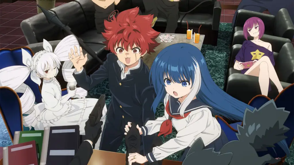 Visual Kunci Amai Choubatsu Visual kunci anime Amai Choubatsu yang menampilkan karakter utama dan latar belakang yang indah