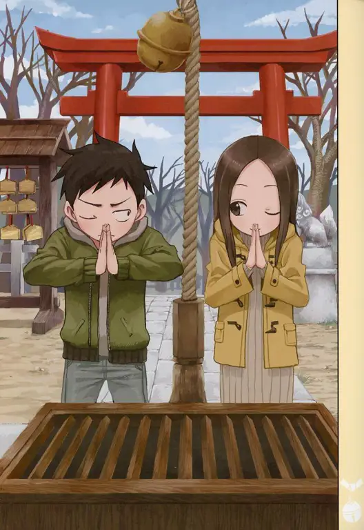 Contoh karakter anime yang menampilkan nilai-nilai positif Gambar karakter anime sedang berdoa