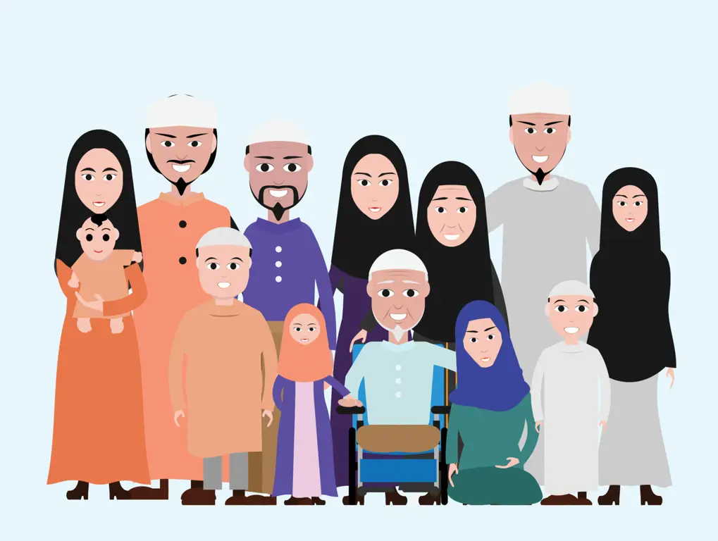 Menonton Anime Bersama Keluarga Keluarga muslim menonton anime bersama