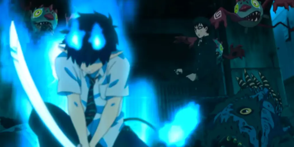Aksi Memukau Para Eksorsis Adegan pertarungan yang seru dan menegangkan dalam anime Blue Exorcist