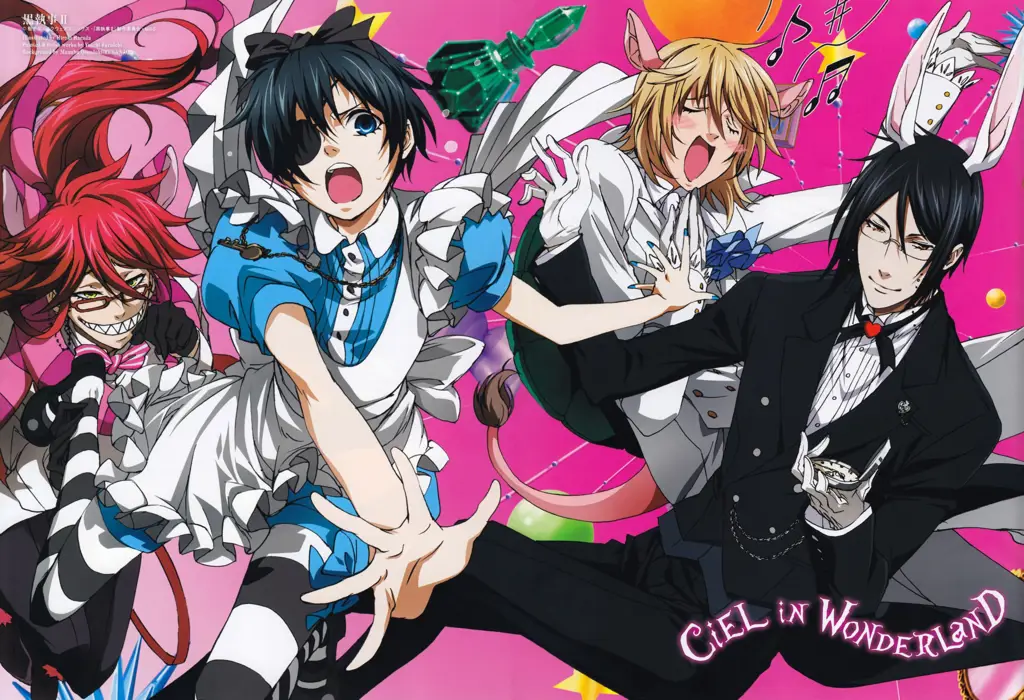 Pemandangan indah dari dunia Black Butler Gambar pemandangan dari anime Black Butler