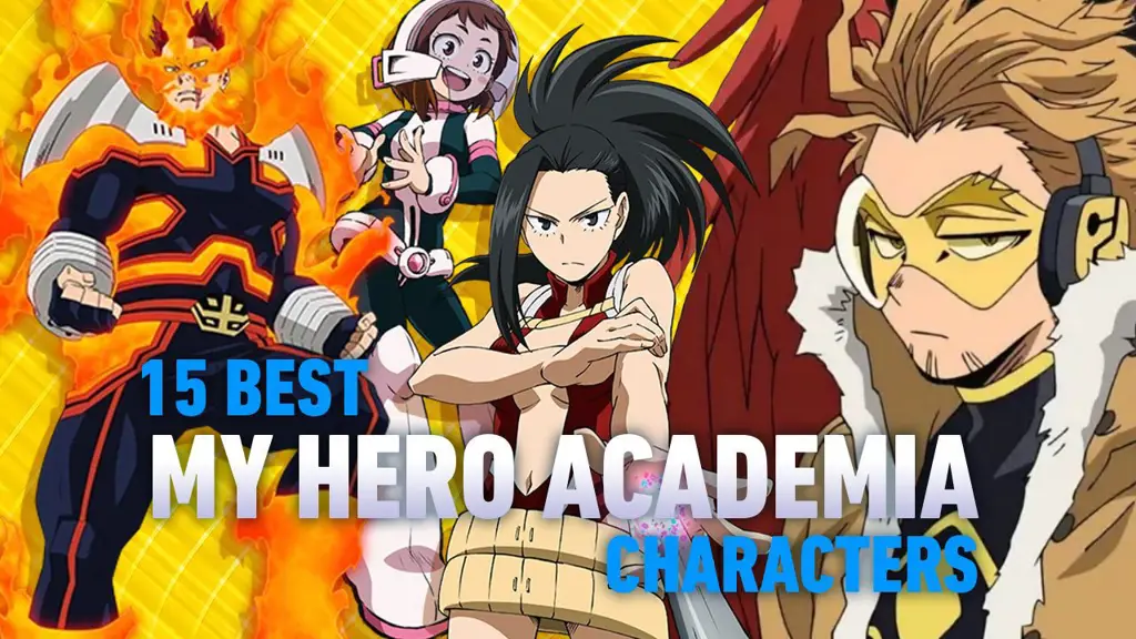 Karakter utama My Hero Academia Gambar para karakter utama My Hero Academia
