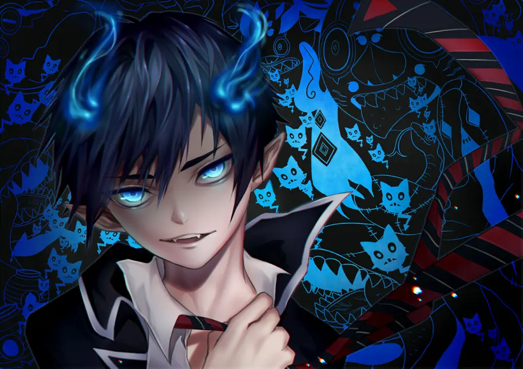 Rin Okumura, karakter utama dalam anime Blue Exorcist
