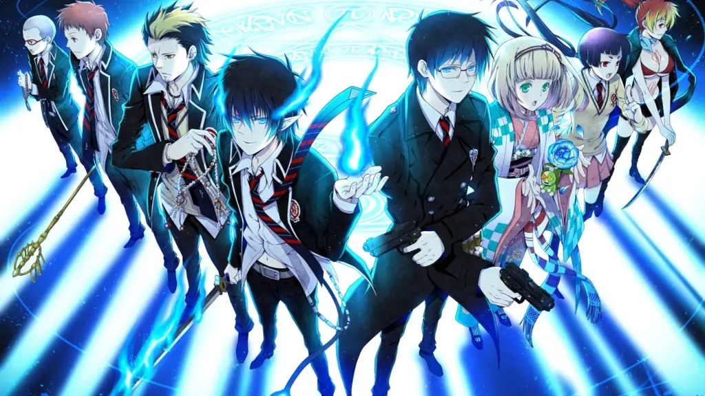 Karakter Unik dan Menarik Karakter-karakter utama dan pendukung dalam anime Blue Exorcist.
