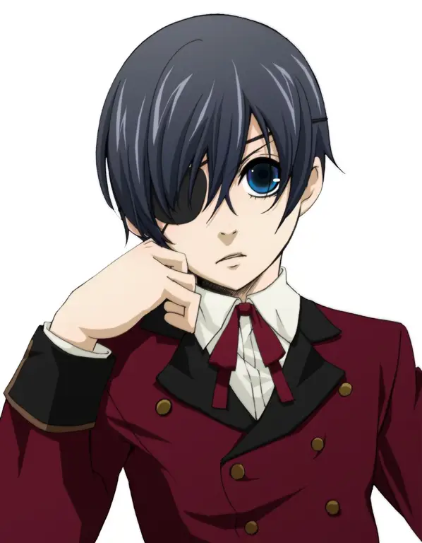 Ciel Phantomhive yang misterius dan penuh tekad Ciel Phantomhive, karakter utama dalam anime Black Butler