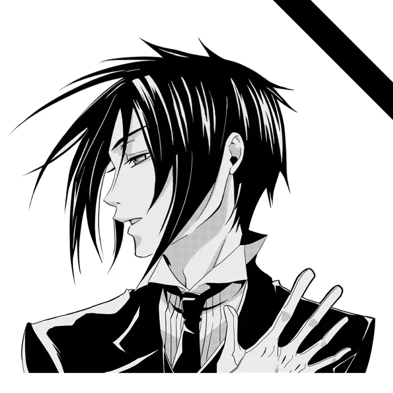 Sebastian Michaelis yang tampan dan misterius Sebastian Michaelis, butler setia Ciel Phantomhive