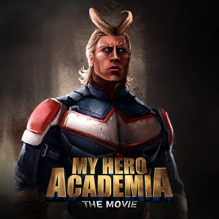 Kehebatan All Might dalam Boku no Hero Academia Gambar All Might beraksi