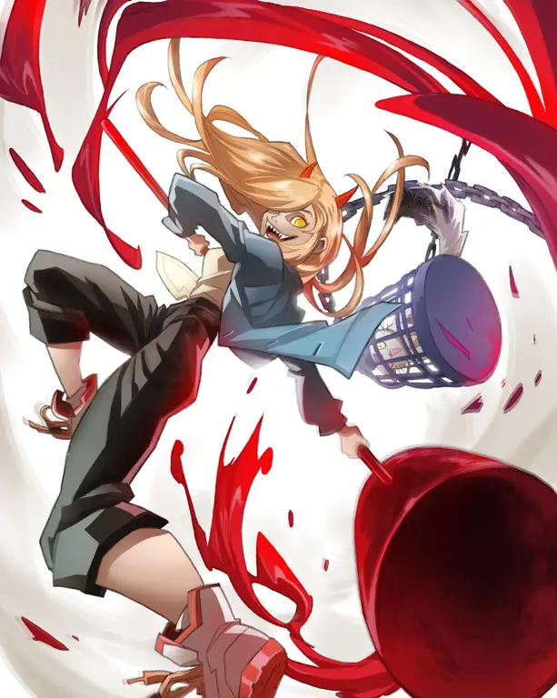 Karakter Power yang Menarik Power dari Chainsaw Man