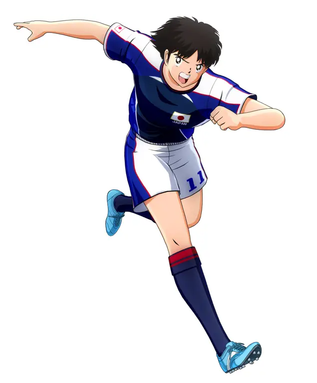 Karakter Captain Tsubasa Gambar karakter-karakter utama dalam anime Captain Tsubasa.