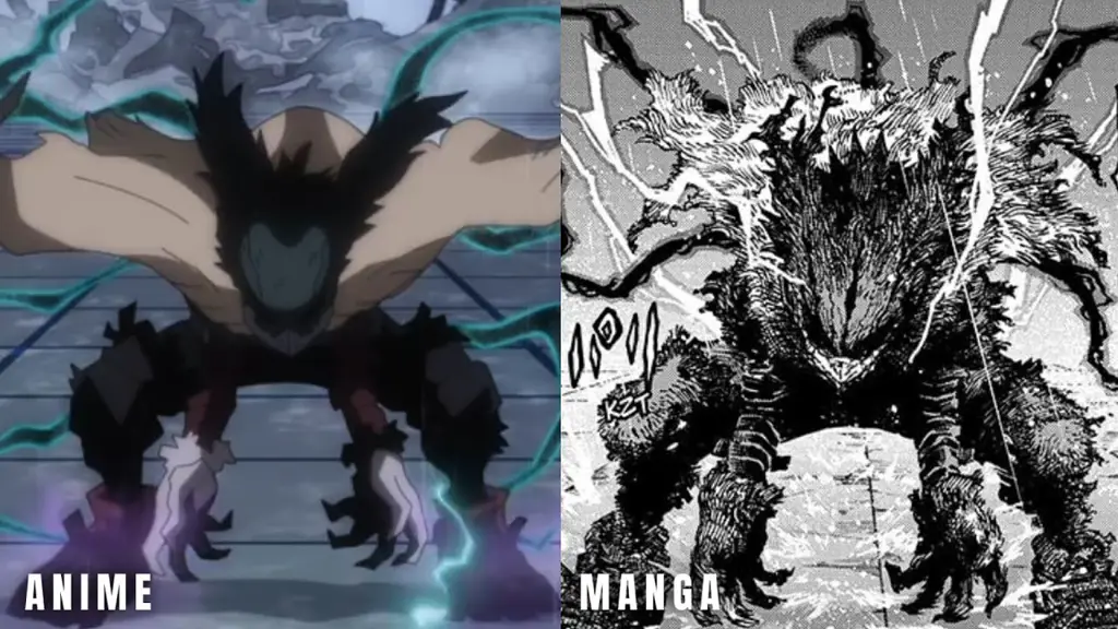 Perbandingan Anime dan Manga My Hero Academia Perbandingan antara anime dan manga My Hero Academia