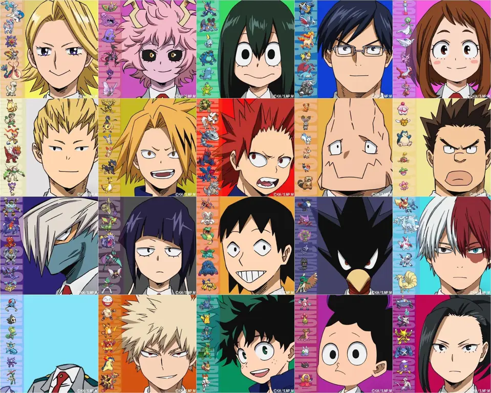 Karakter My Hero Academia Karakter-karakter utama dalam My Hero Academia