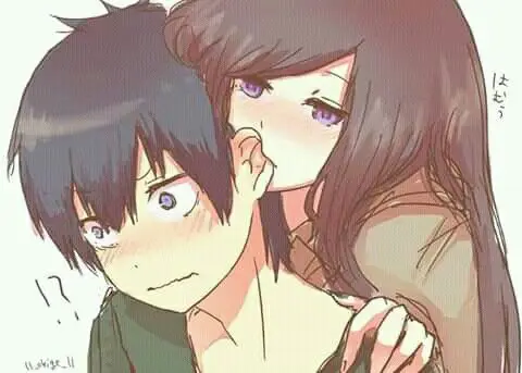 Tujuan Hubungan: Pertumbuhan Bersama Gambar pasangan anime yang menunjukkan tujuan hubungan