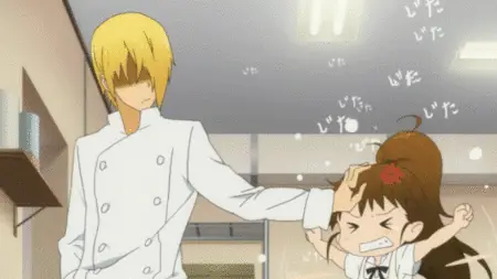 Dampak Negatif Nonton Anime Bokep terhadap Produktivitas Ilustrasi karakter anime yang sedang bekerja keras
