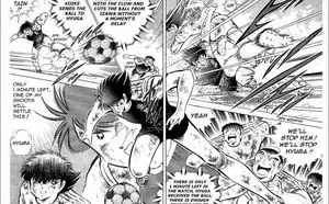 Momen-momen Terbaik Captain Tsubasa Gambar adegan ikonik Captain Tsubasa