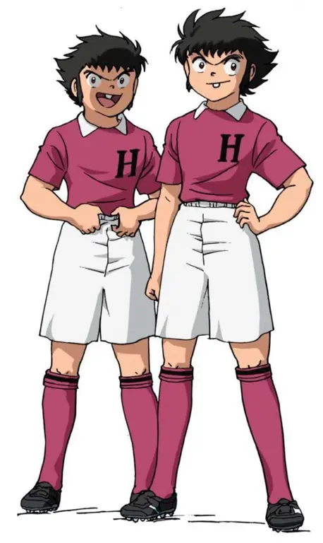 Para Pemain Sepak Bola Hebat Gambar para karakter Captain Tsubasa