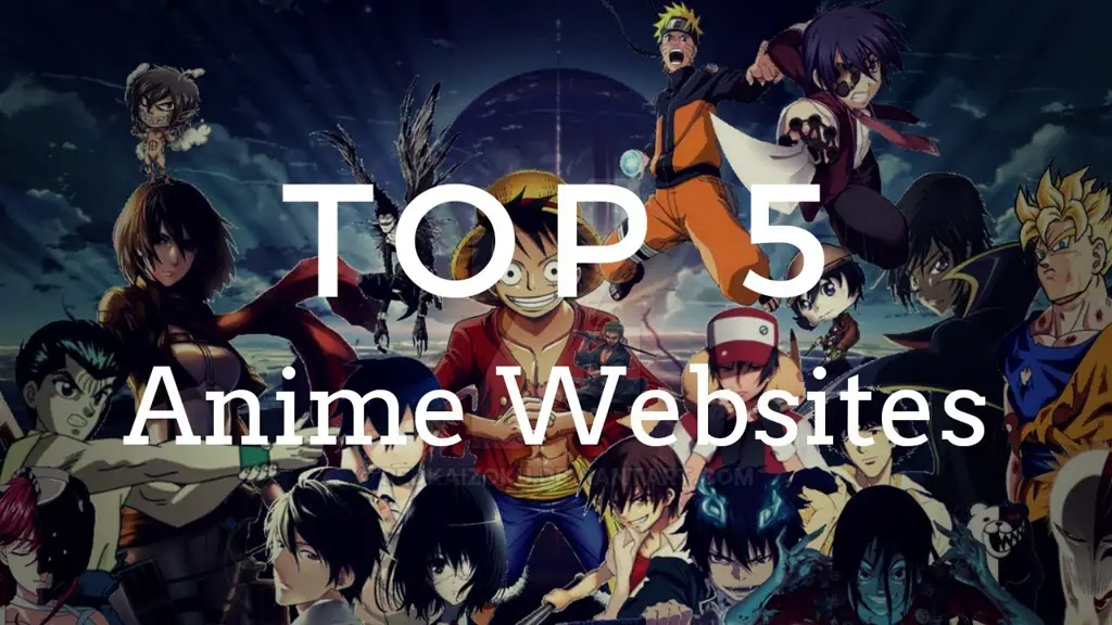Rekomendasi website untuk menonton anime Gambar berbagai website yang direkomendasikan untuk menonton anime
