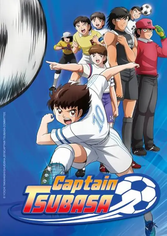 Karakter-karakter utama dalam anime Captain Tsubasa Gambar karakter-karakter utama Captain Tsubasa