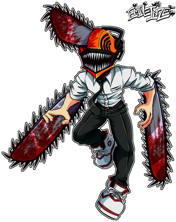 Denji, Pemburu Iblis yang Kuat dan Keras Kepala Denji, karakter utama Chainsaw Man
